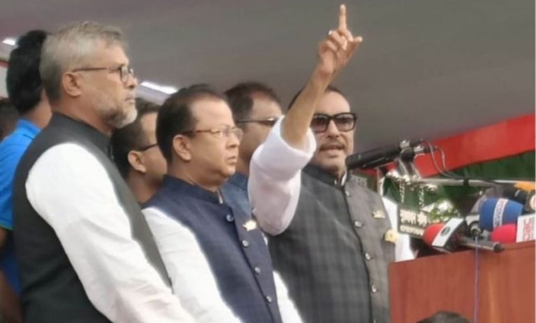 সংসদ থেকে পদত্যাগ করলে বিএনপিকে অনুতাপ করতে হবে; ওবায়দুল কাদের