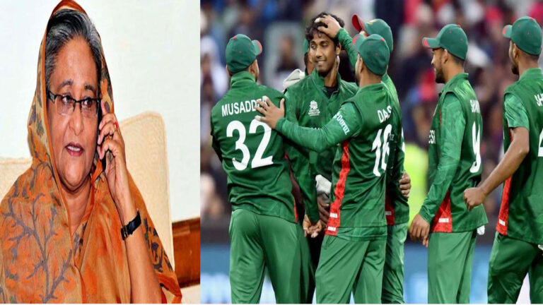 ফোন করে বাংলাদেশ দলকে প্রধানমন্ত্রীর অভিনন্দন