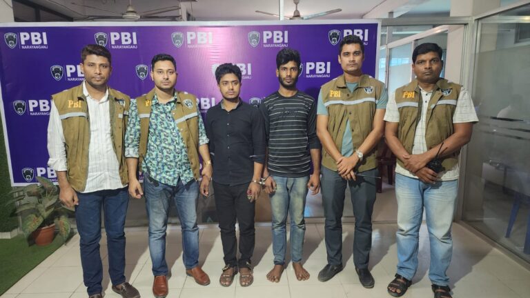 নারায়ণগঞ্জে মহাসড়কে ৩৮ লাখ টাকা ডাকাতি, গ্রেপ্তার ৭ ডাকাত