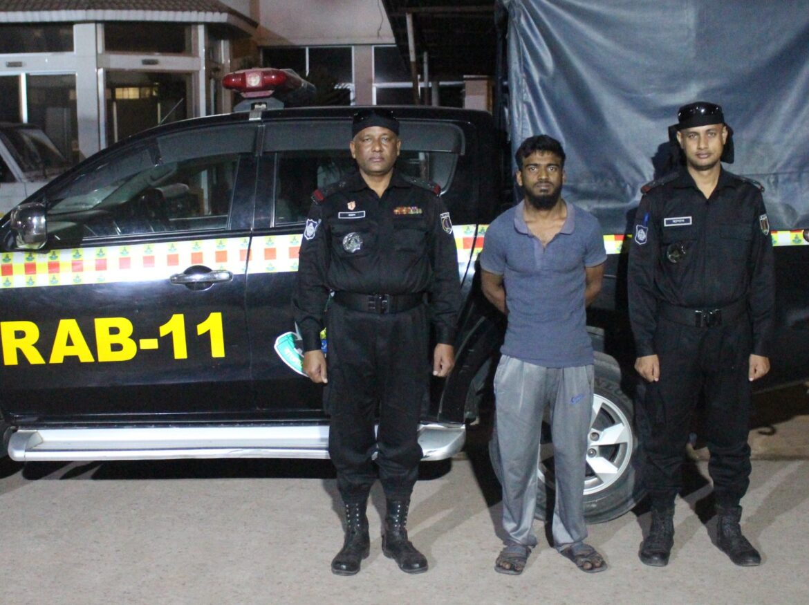 গ্রেপ্তারকৃত আসামী