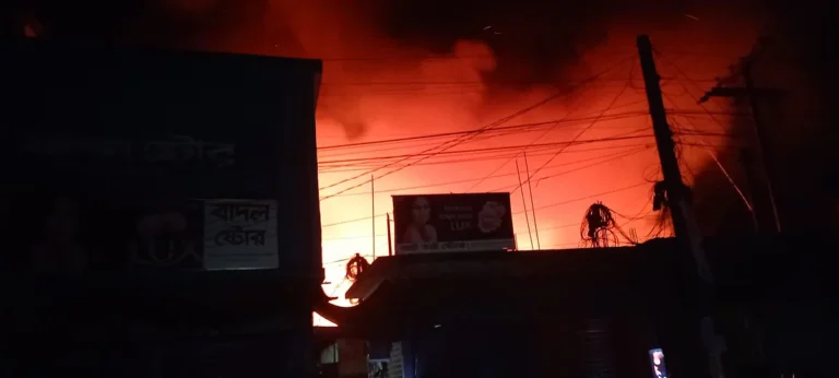 ময়মনসিংহে ভয়াবহ অগ্নিকাণ্ড, দেখতে আসার পথে নিহত ২
