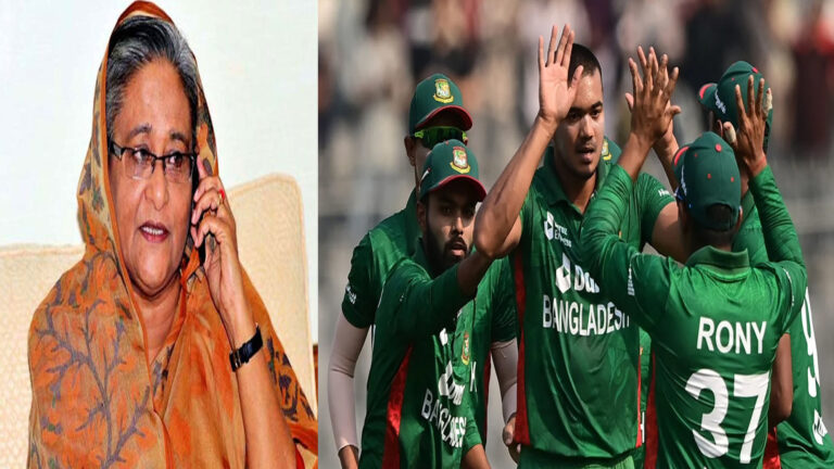 বাংলাদেশ দলকে প্রধানমন্ত্রীর অভিনন্দন