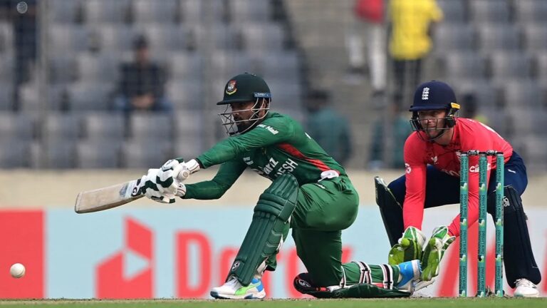 লিটনের ক্যারিয়ার সেরা ইনিংসে, টাইগারদের চ্যালেঞ্জিং সংগ্রহ