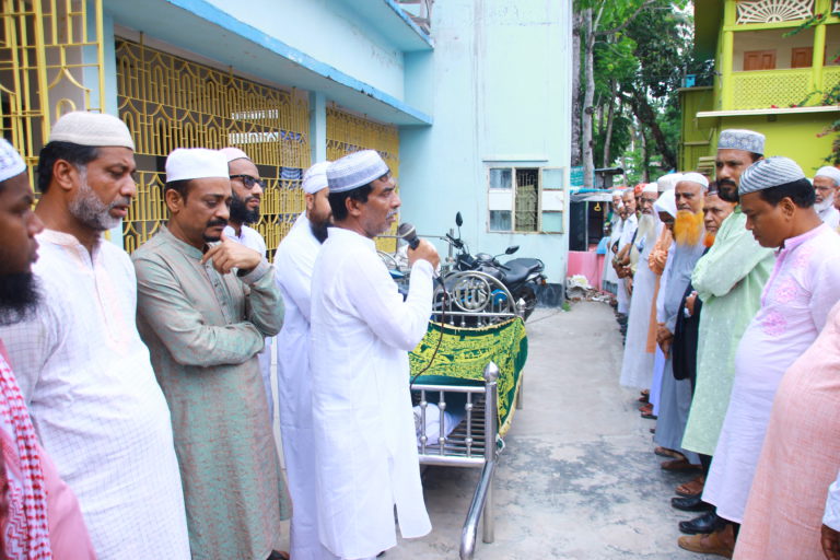 পিরোজপুর প্রেসক্লাব সভাপতির বাবার মৃত্যু