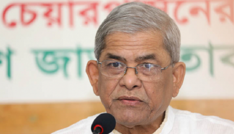 ডা. জাফরুল্লাহ চৌধুরীর মৃত্যুতে শোক জানিয়েছেন মির্জা ফখরুল