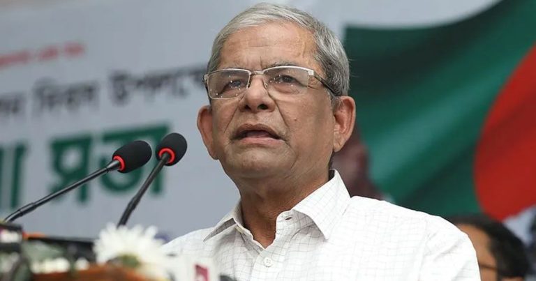 জনগনকে প্রতিরোধ গড়ে তুলার আহবান মির্জা ফখরুলের