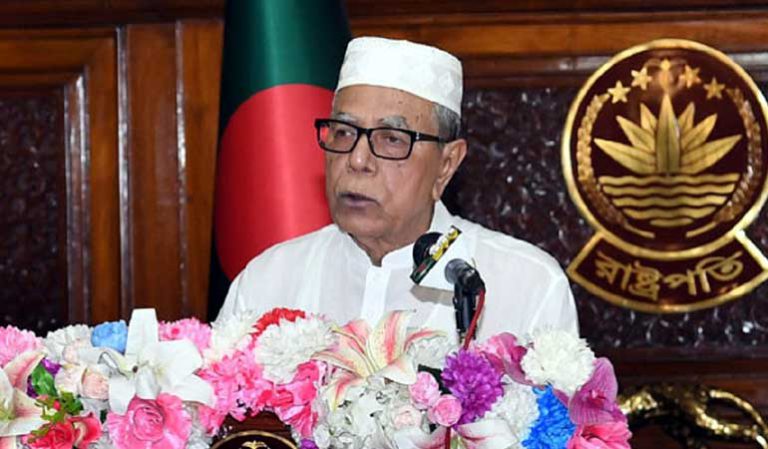 রাষ্ট্রপতি হামিদের শেষ ঈদ শুভেচ্ছা বিনিময়