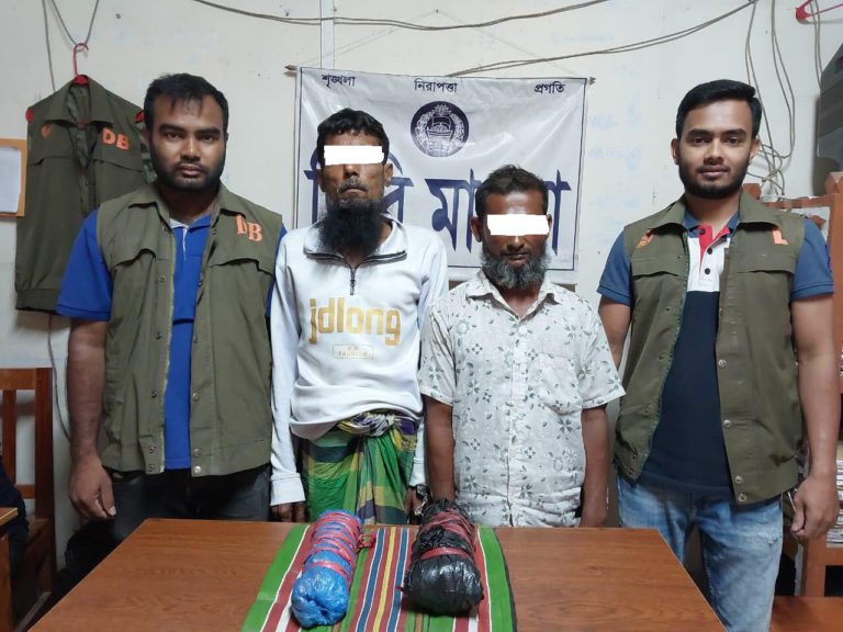 মাগুরায় ইয়াবা ও গাঁজাসহ তিন মাদক ব্যবসায়ীকে গ্রেপ্তার