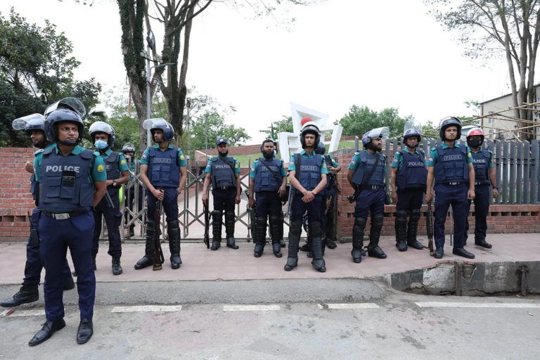 সিলেটে বিএনপির কর্মসূচিতে পুলিশের বাধা