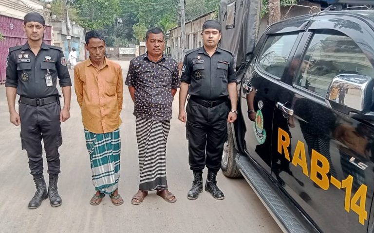 টাঙ্গাইলে হেরোইনসহ ৩ মাদক ব্যবসায়ী গ্রেফতার