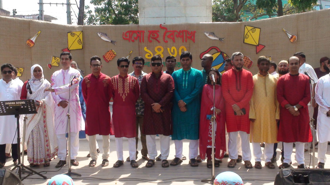 সাতক্ষীরায় নানা আয়োজনের মধ্য দিয়ে বাংলা নববর্ষ উদযাপিত