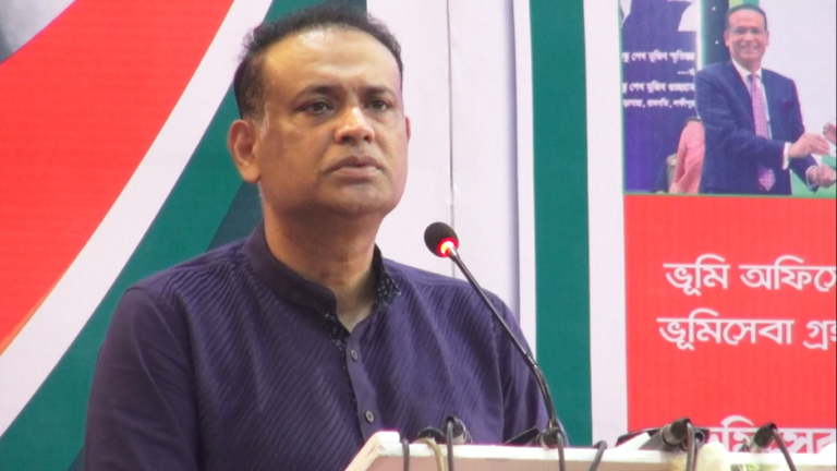 নির্বাচনকে কেন্দ্র করে দেশ-বিদেশে ষড়যন্ত্র হচ্ছে: ভূমিমন্ত্রী