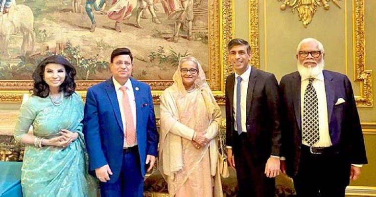 লন্ডনে শেখ হাসিনার সঙ্গে ঋষি সুনাকের দ্বিপক্ষীয় বৈঠক