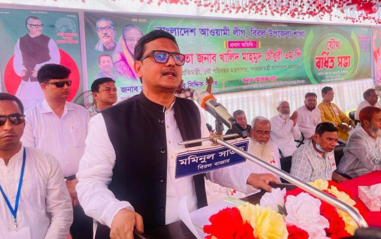অরাজনৈতিক সরকার পরিচালনার পথ বন্ধ হয়ে গেছে: নৌপরিবহন প্রতিমন্ত্রী