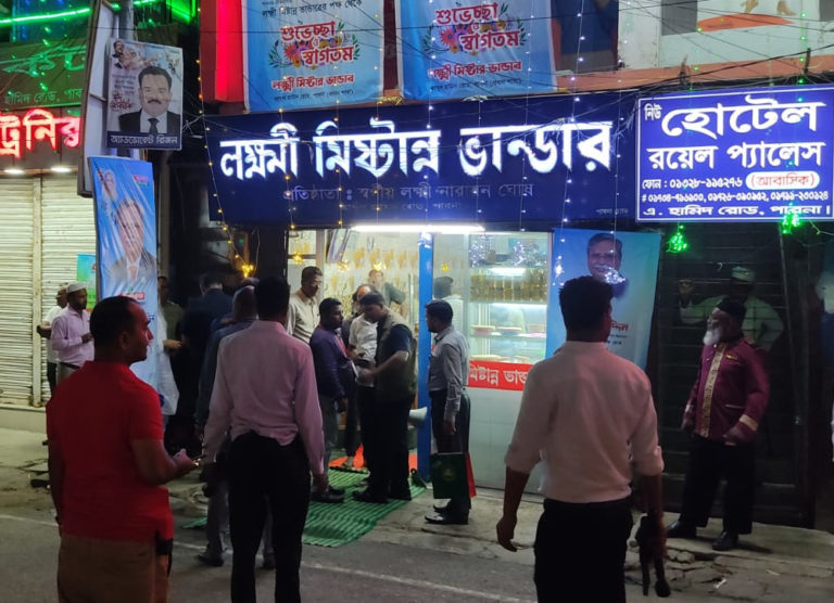রাষ্ট্রপতি আসবেন লক্ষ্মী মিষ্টান্ন ভাণ্ডারে