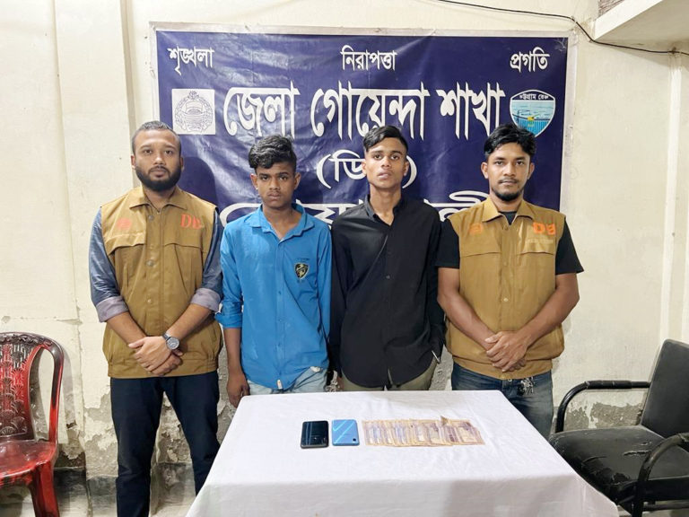 অশ্লীল ভিডিও ধারণ করে টাকা আদায়, গ্রেপ্তার ২