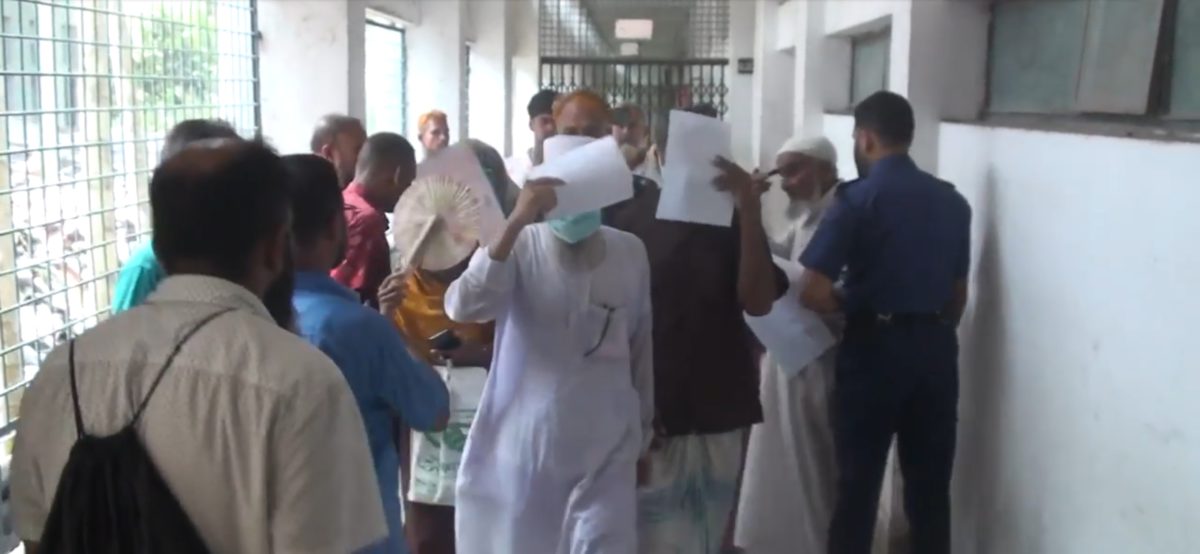 সিরাজগঞ্জে বাবা-ছেলে হত্যা মামলার ৪ আসামি কারাগারে