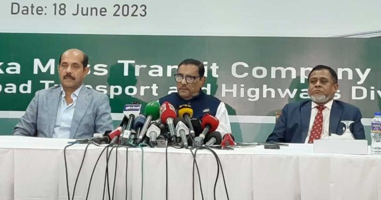 অক্টোবরে মতিঝিল পর্যন্ত মেট্রোরেল: সেতুমন্ত্রী