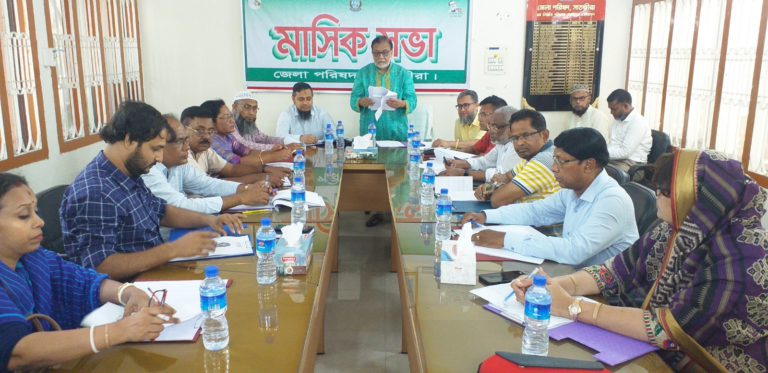 সাতক্ষীরা জেলা পরিষদের চলতি অর্থ বছরের বাজেট অনুমোদন