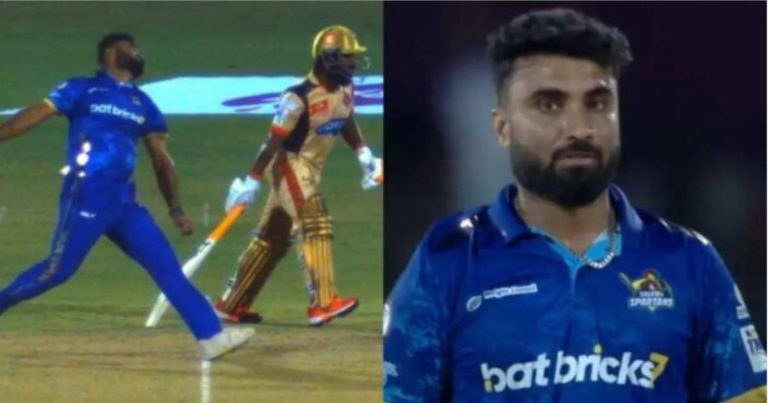 ইনিংসের শেষ বলে ১৮ রান দিলেন বোলার