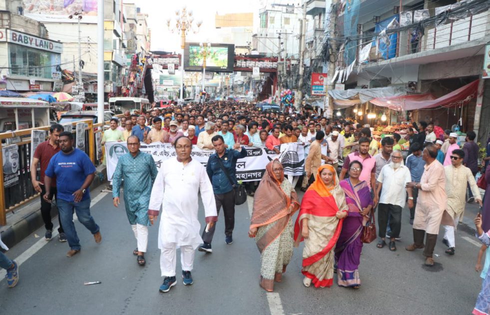 রাসিক নির্বাচনের সর্বশেষ প্রচার-প্রচারণা নিয়ে সংবাদ সম্মেলন