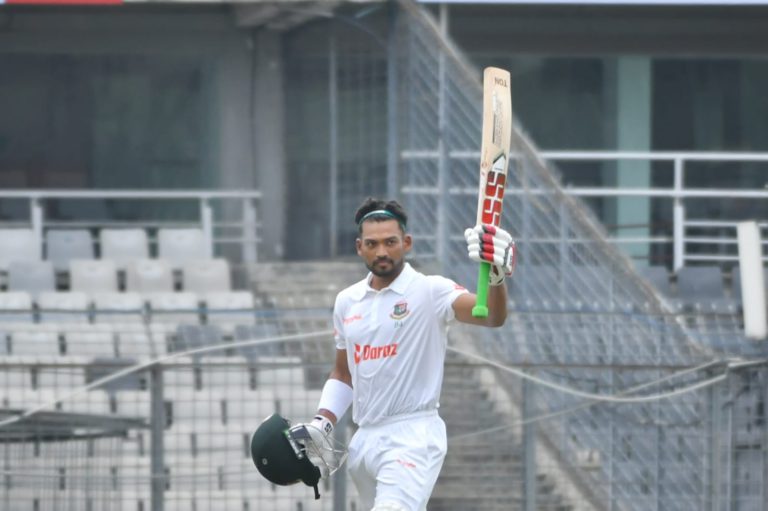 দ্বিতীয় ইনিংসেও শান্তর সেঞ্চুরি