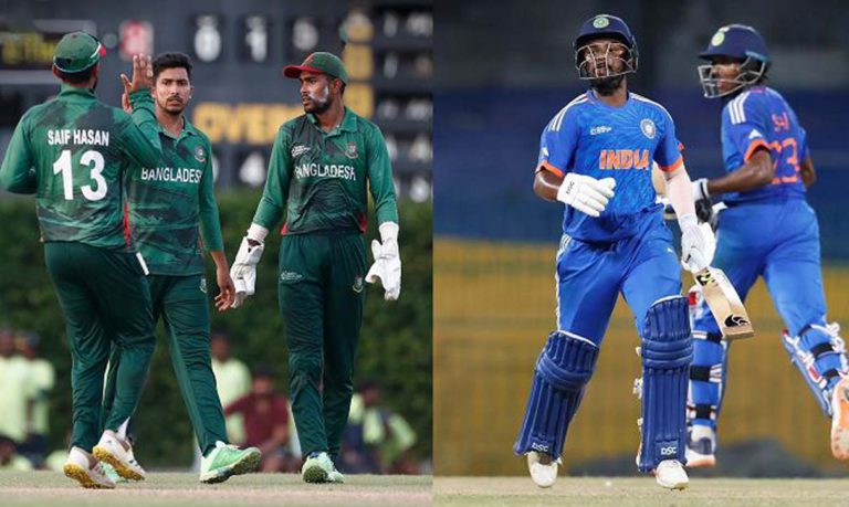 সেমিফাইনালে ভারতের বিপক্ষে ভাল শুরু বাংলাদেশ এ দলের