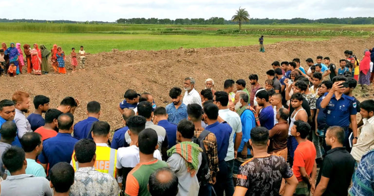 সেচ খালে মিলল ব্যক্তির মরদেহ