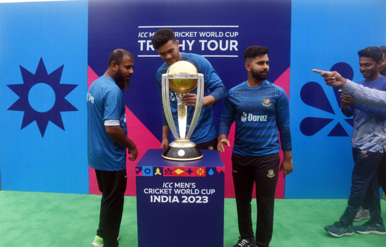 বাংলাদেশে শেষ হলো ৩ দিনের ট্রফি প্রদর্শনী