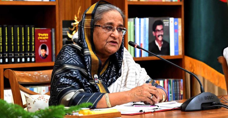 তত্ত্বাবধায়ক সরকারের দাবিতে বিএনপির আন্দোলন নিয়ে প্রধানমন্ত্রীর প্রশ্ন