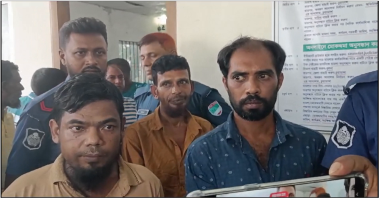 ইজিবাইক চালক হত্যা মামলায় তিনজনের মৃত্যুদন্ড