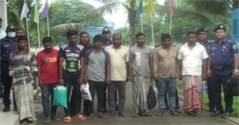 মোটরসাইকেলসহ আন্তঃজেলা চোর চক্রের ৮ সদস্য গ্রেপ্তার