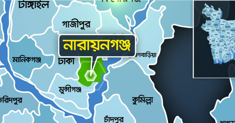 নারায়ণগঞ্জে পোশাক কারখানার গোডাউনে আগুন