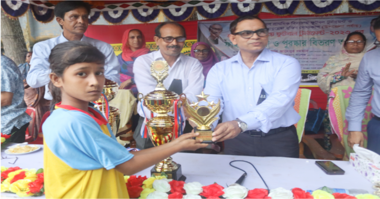 বঙ্গবন্ধু ও বঙ্গমাতা গোল্ডকাপ প্রাথমিক বিদ্যালয় ফুটবল টুর্ণামেন্ট অনুষ্ঠিত