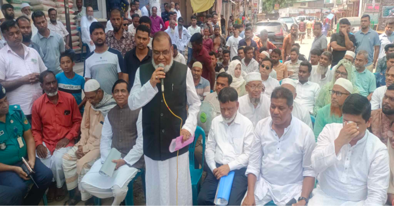 গাজীপুরের কোনাবাড়ি-কাশিমপুর সড়কের সংস্কার কাজের উদ্বোধন