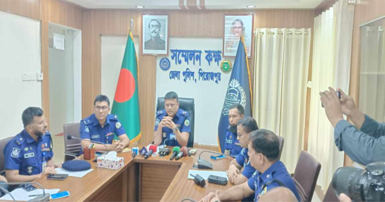 পিরোজপুরের ৩টি ক্লু লেস হত্যাকান্ডের রহস্য উদঘাটন