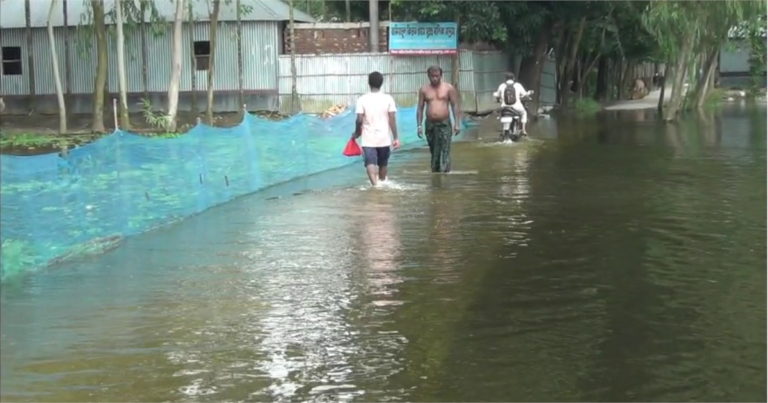 কুড়িগ্রামে বন্যা পরিস্থিতি উন্নতি