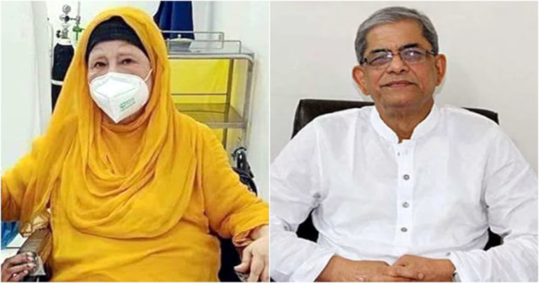 খালেদা জিয়ার সঙ্গে দেখা করতে হাসপাতালে মির্জা ফখরুল
