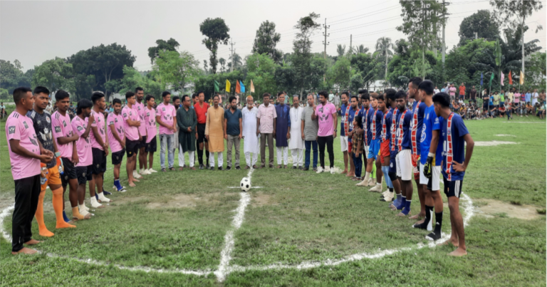 হবিবুর রহমান হবি স্মৃতি ফুটবল টুর্নামেন্ট উদ্বোধন