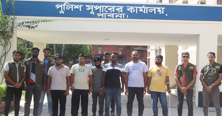 ছাত্রলীগ নেতা হত্যার ঘটনায় আগ্নেয়াস্ত্রসহ গ্রেপ্তার ৯