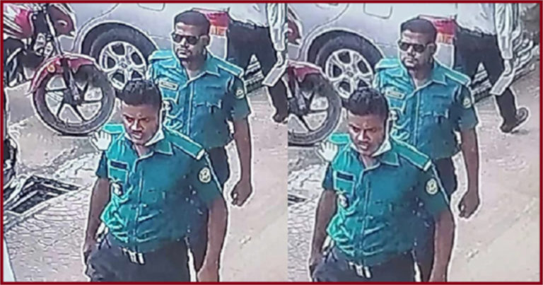 ব্যাংক থেকে ২০ লাখ টাকা ছিনতাই, ২ পুলিশসহ গ্রেপ্তার ৫