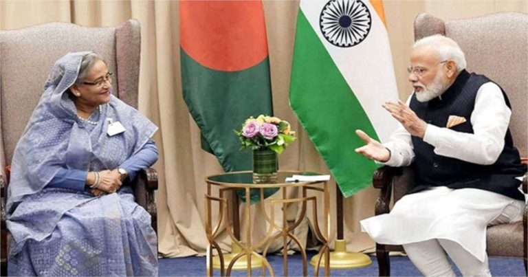 দিল্লিতে শেখ হাসিনা-মোদি বৈঠক
