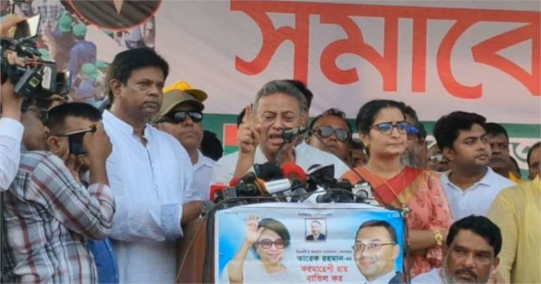 খালেদা জিয়াকে ফুড পয়জনিং করেছে কিনা প্রশ্ন- আমির খসরু মাহমুদের