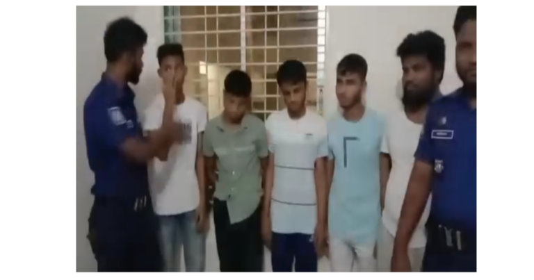 মাগুরায় ৫ রোহিঙ্গা যুবককে আটক