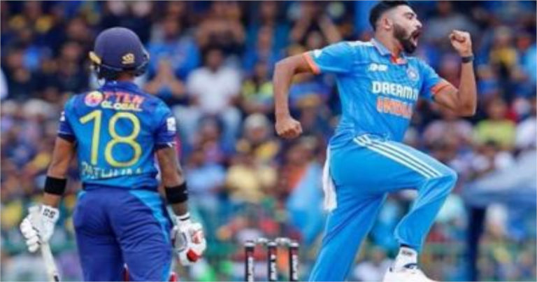 সিরাজের আগুনে পুড়ল লঙ্কা, ৫০ রানে প্যাকেট শ্রীলঙ্কা