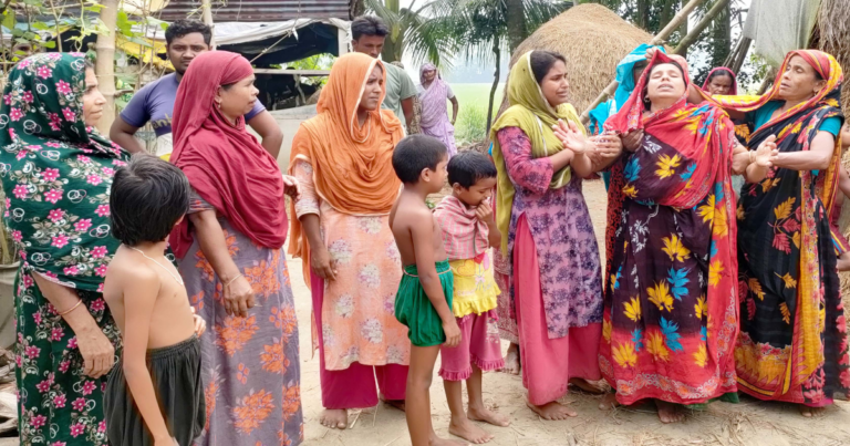 শেরপুরে মায়ের কোল থেকে শিশু হত্যা