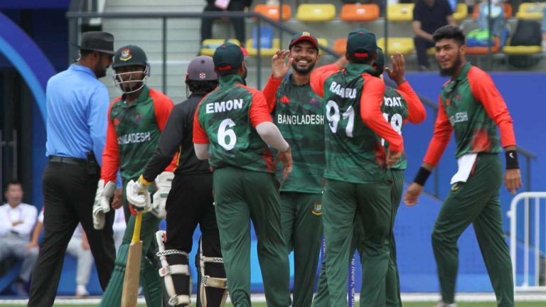 এশিয়ান গেমস ক্রিকেটের সেমিফাইনালে বাংলাদেশ