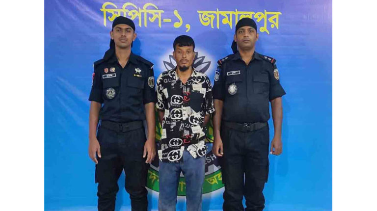 শেরপুরে হত্যা মামলার আসামীকে গ্রেপ্তার করেছে র‌্যাব