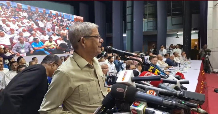 সরকার ভীত, তাই ‘তলে তলে আপস হয়ে গেছে’- মির্জা ফখরুল