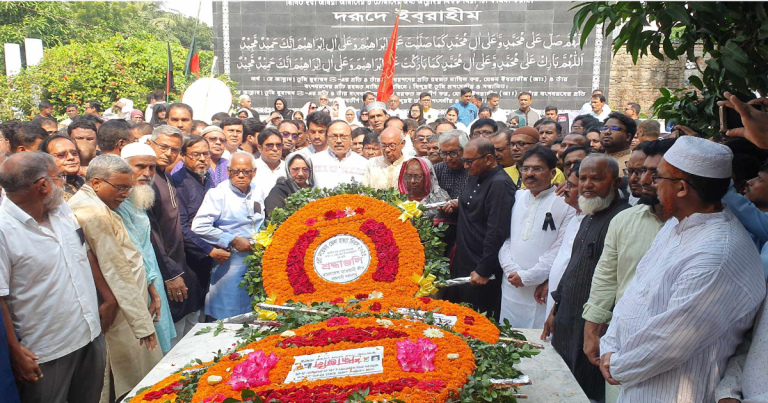 রাজশাহীতে বিনম্র শ্রদ্ধার মধ্যদিয়ে জেল হত্যা দিবস পালিত